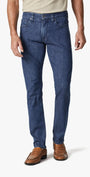 34 Heritage 5-Pockets Charisma Relaxed Straight Leg Jeans - Mid Kona