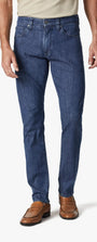 34 Heritage 5-Pockets Charisma Relaxed Straight Leg Jeans - Mid Kona