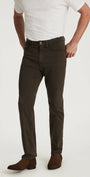 34 Heritage 5-Pockets Charisma Relaxed Straight Pants in Cactus Green Twill