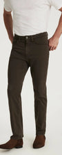 34 Heritage 5-Pockets Charisma Relaxed Straight Pants in Cactus Green Twill