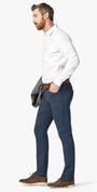 34 Heritage 5-Pockets Charisma Relaxed Straight Pants In Insignia Blue Diagonal