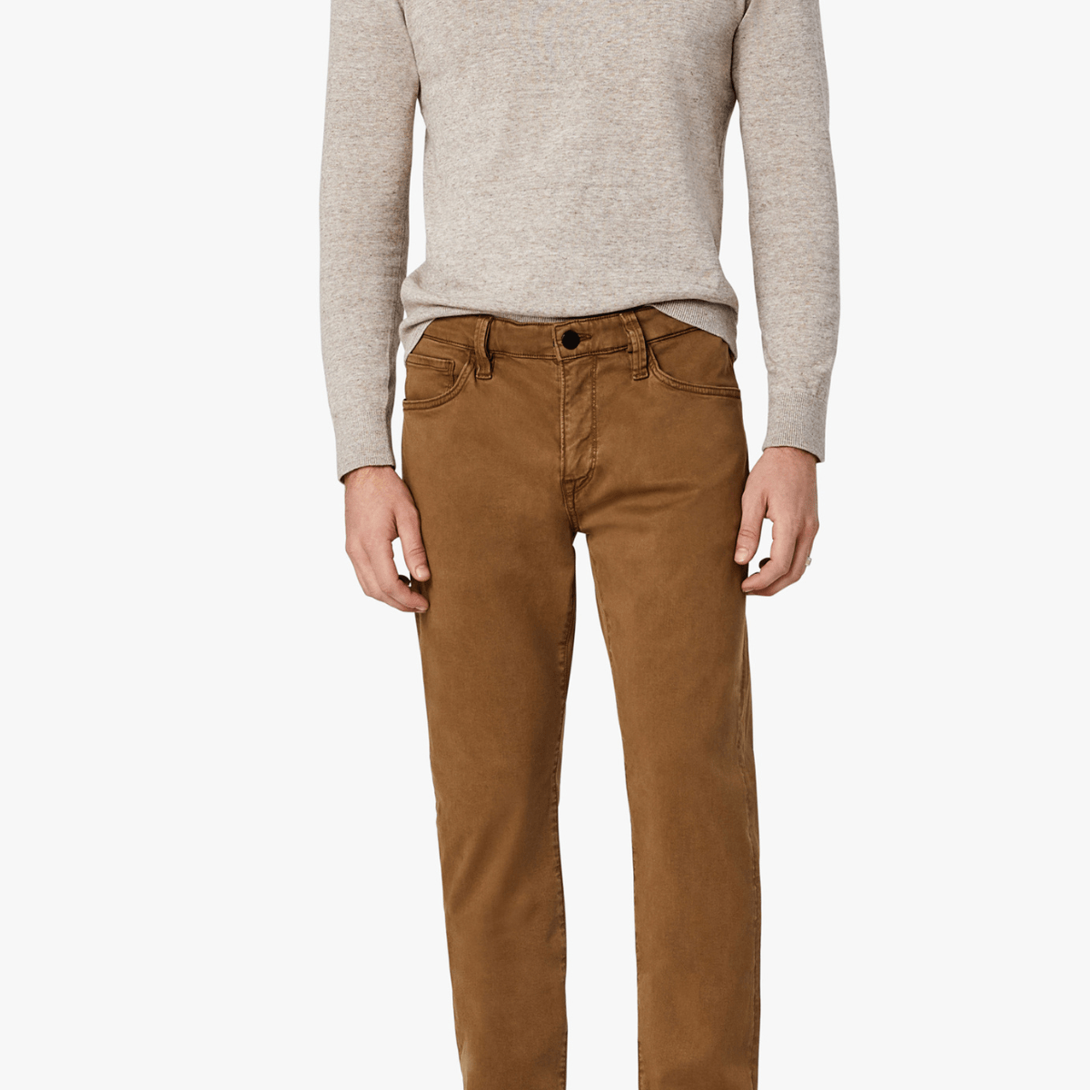 34 Heritage 5-Pockets Courage Straight Leg in Tobacco Twill