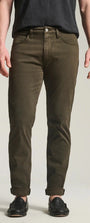 34 Heritage 5-Pockets Courage Straight Leg Pants in Green Cactus Twill