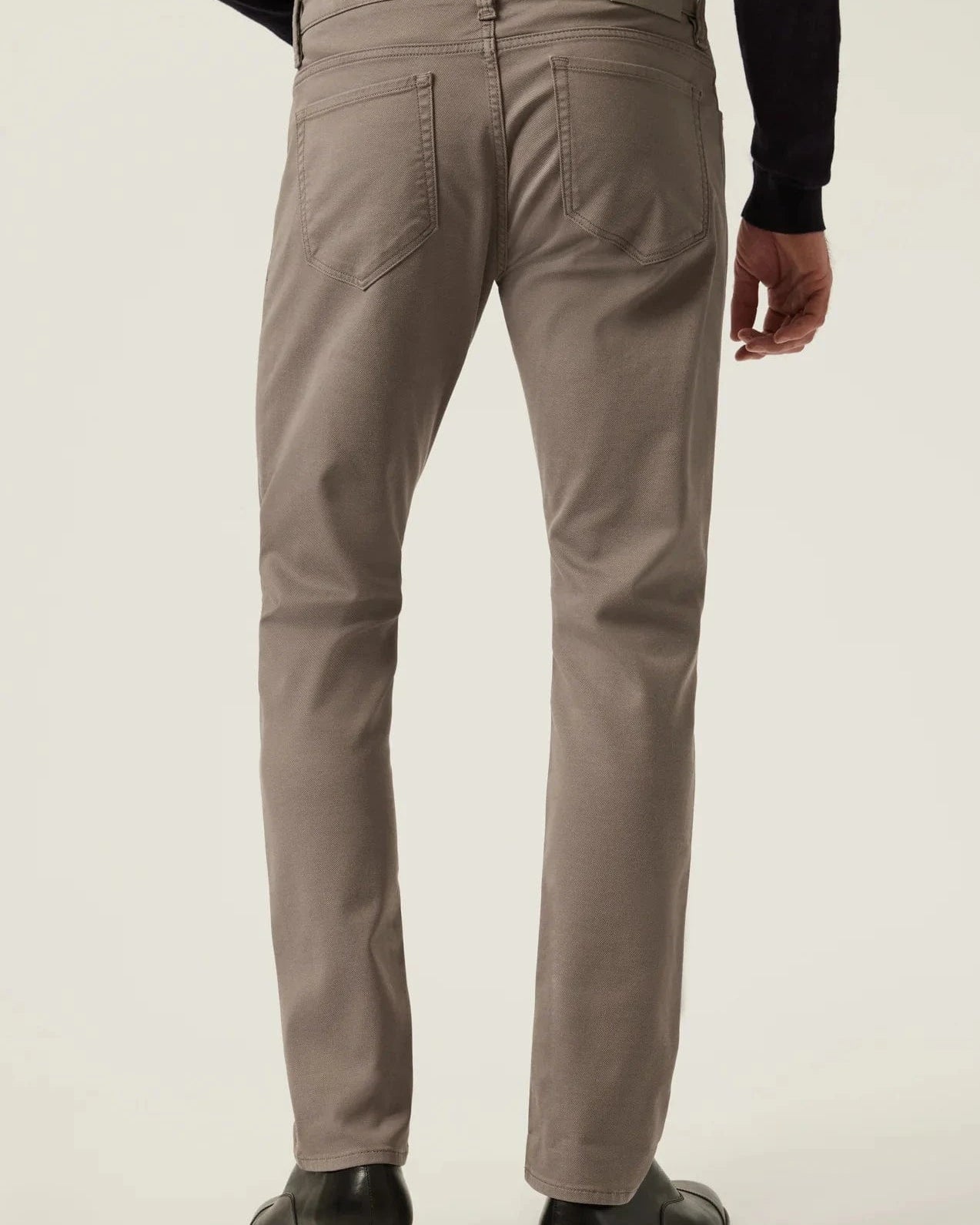 34 Heritage 5-Pockets Courage Straight Leg Pants in Taupe Coolmax