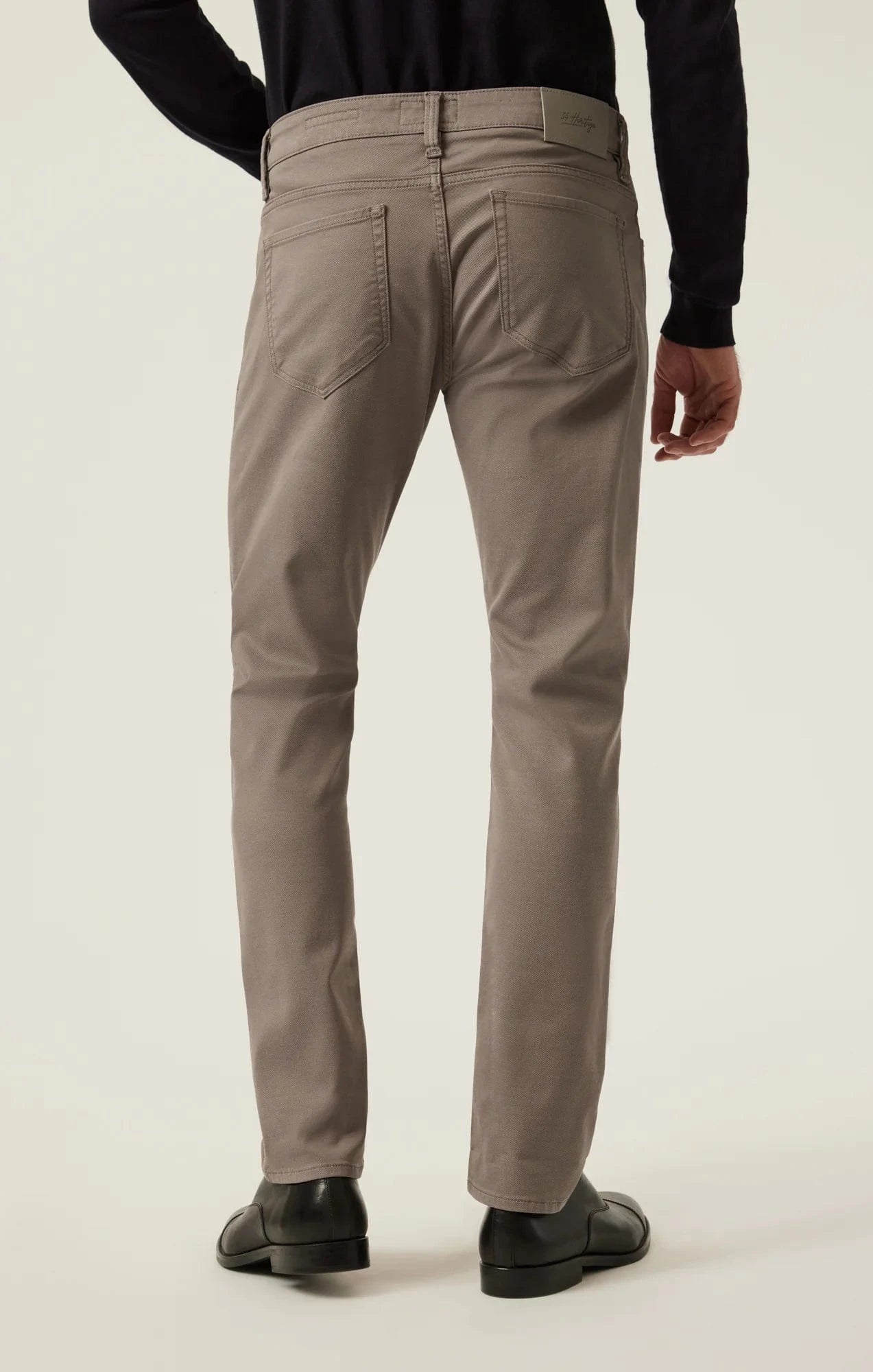34 Heritage 5-Pockets Courage Straight Leg Pants in Taupe Coolmax
