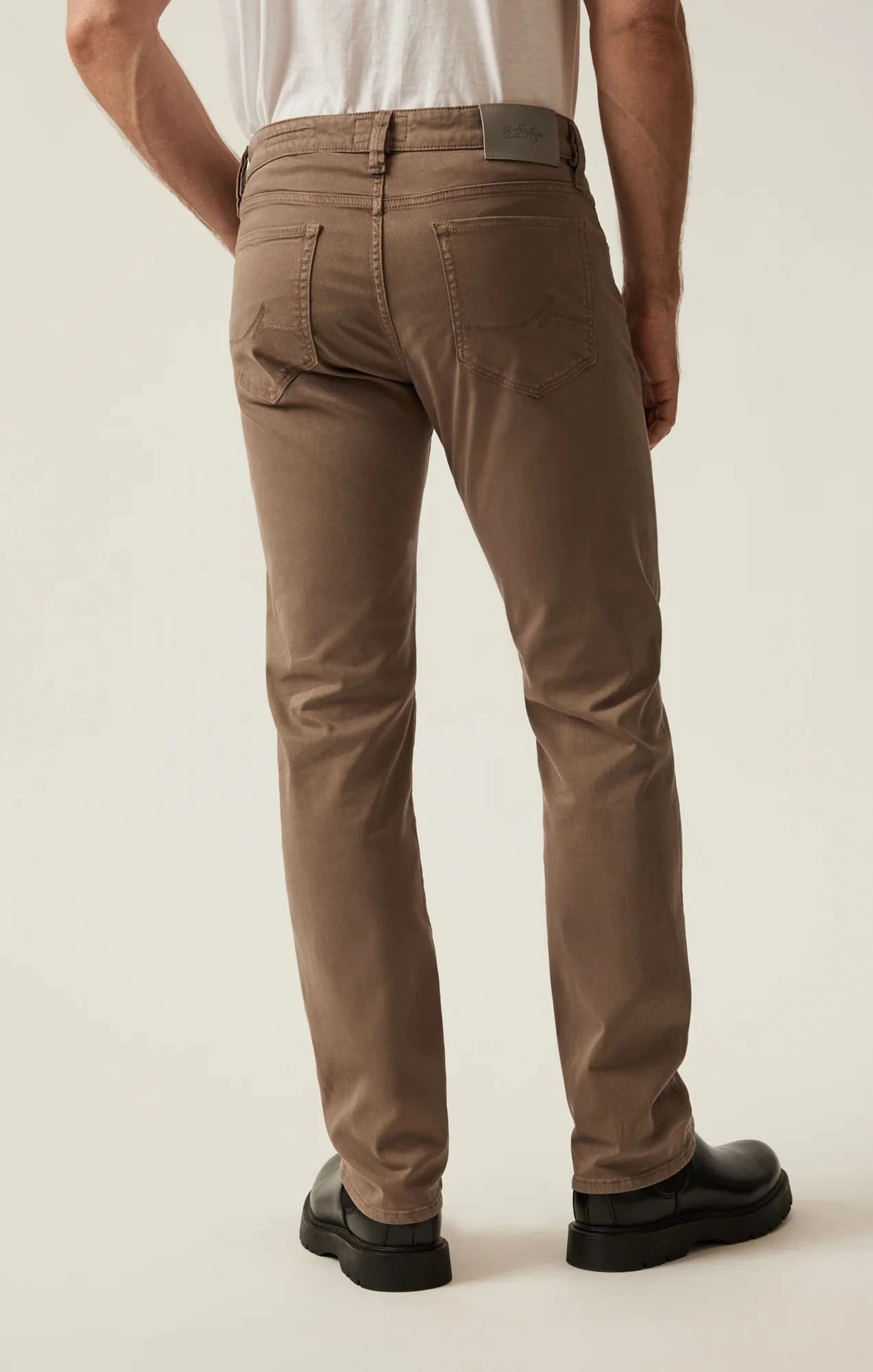 34 Heritage 5-Pockets Courage Straight Leg Pants in Timber Twill