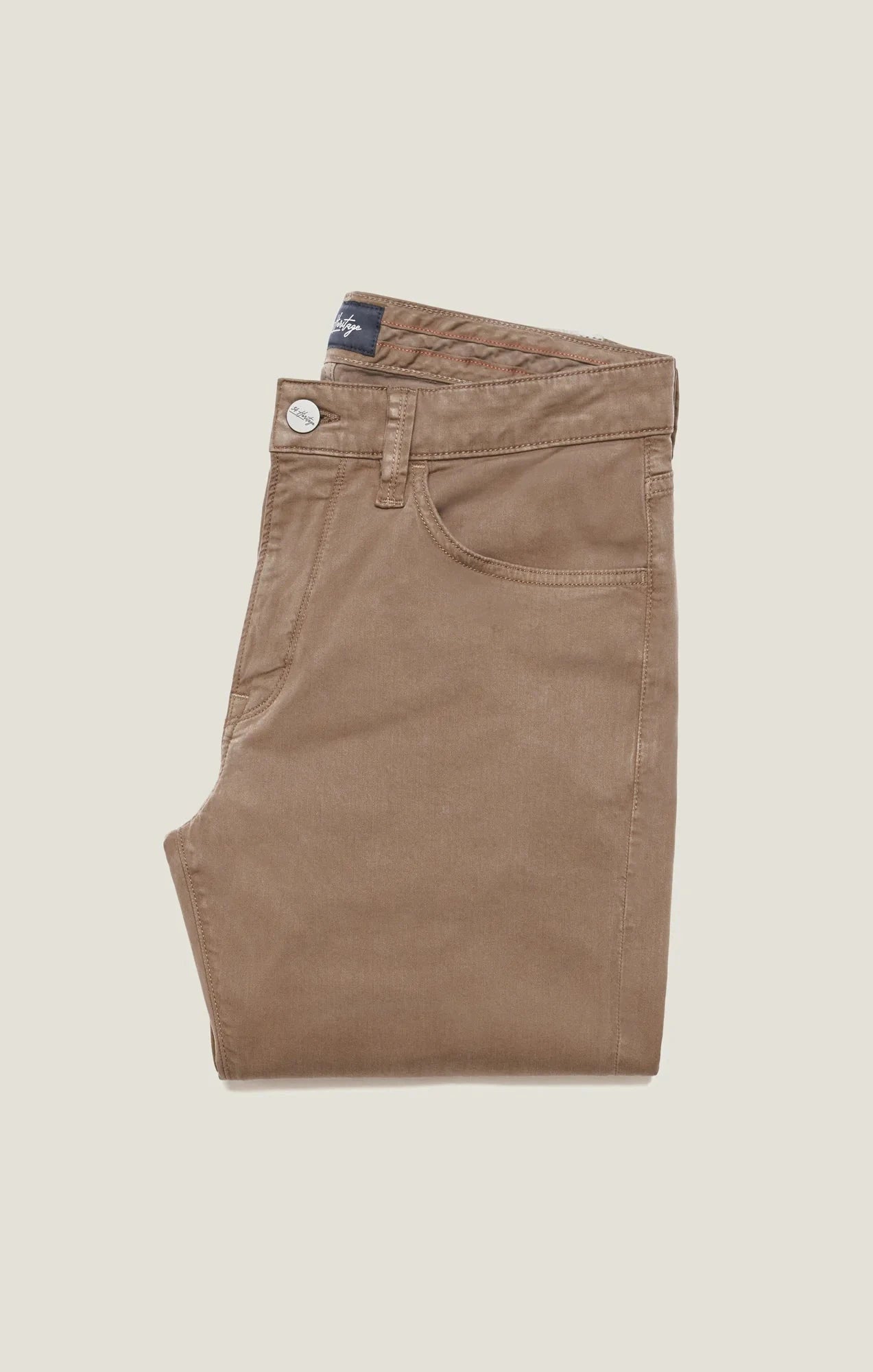 34 Heritage 5-Pockets Courage Straight Leg Pants in Timber Twill