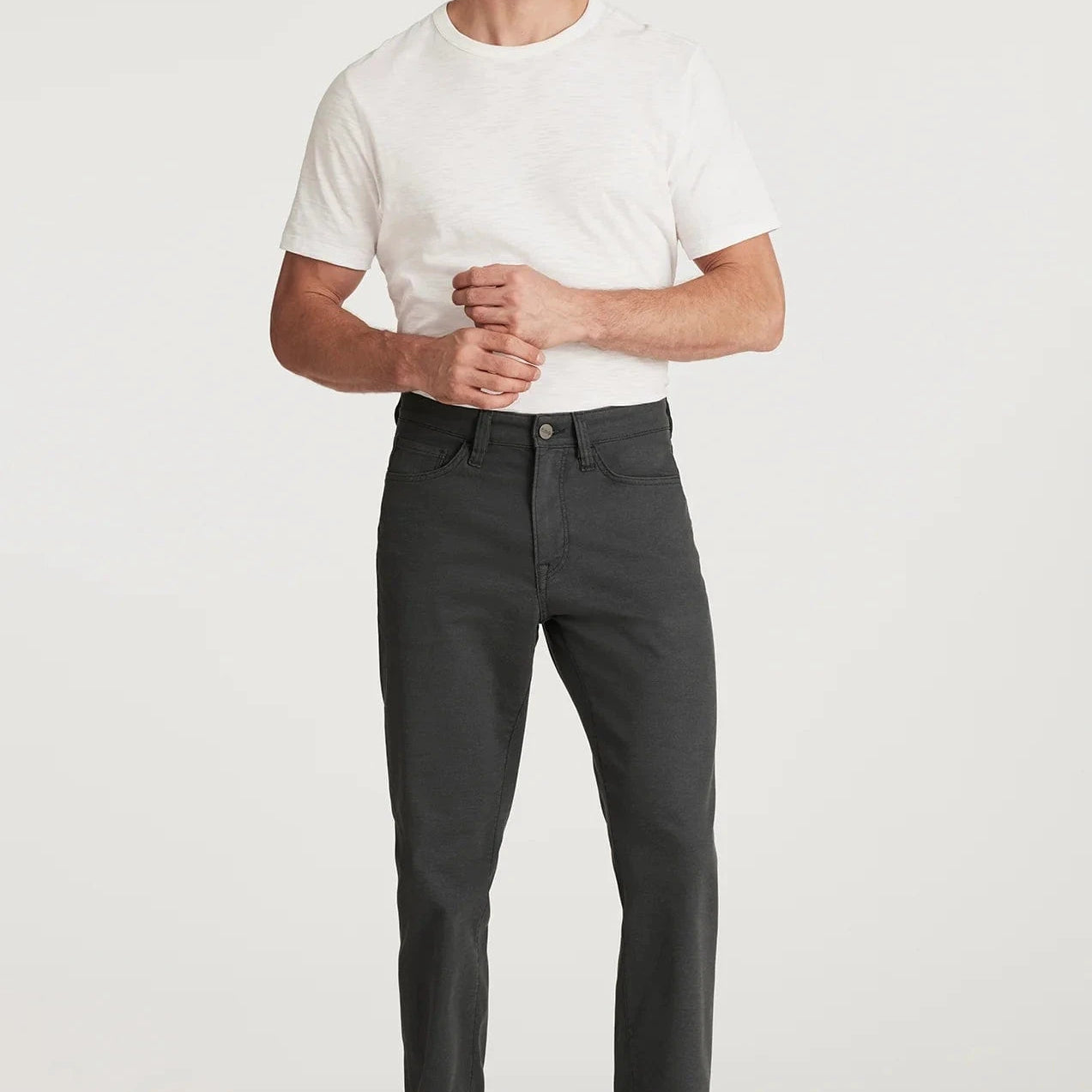 34 Heritage 5-Pockets IRON COOLMAX / 33X30 Charisma Relaxed Straight Pants in Iron Coolmax