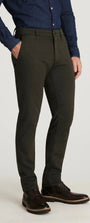 34 Heritage Chinos DARK OLIVE HIGH FLYER / 31X30 Verona Slim Leg Chinos in Dark Olive High Flyer