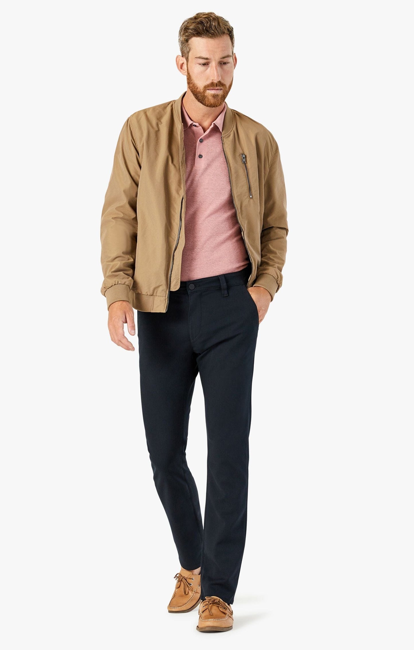34 Heritage Chinos Verona Chino Pants in Black High Flyer