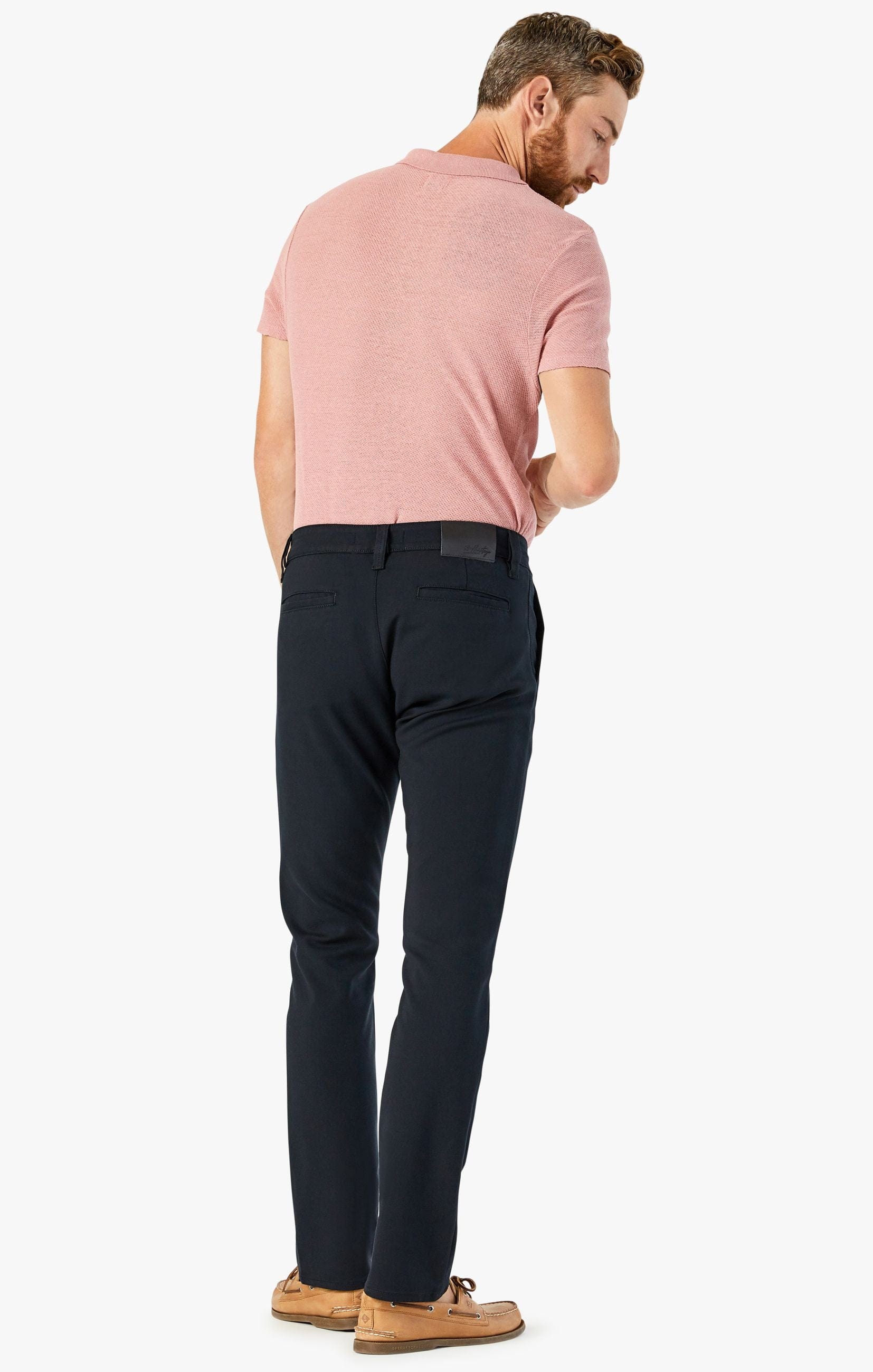 34 Heritage Chinos Verona Chino Pants in Black High Flyer