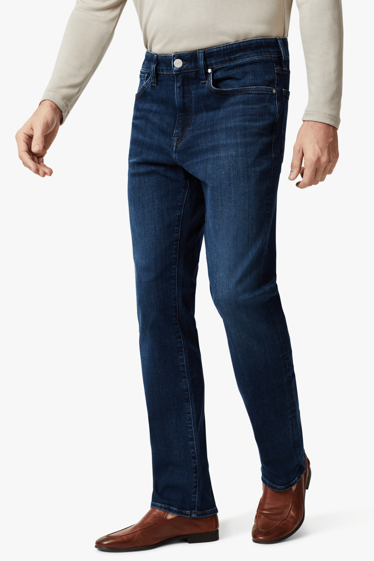 34 Heritage Denim Charisma Classic Straight in Mid Organic