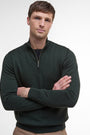 Barbour 1/4 Zip OLIVE / S Gamlin Half-Zip Jumper