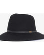 Barbour Hats Black / S Ladies Tack Fedora