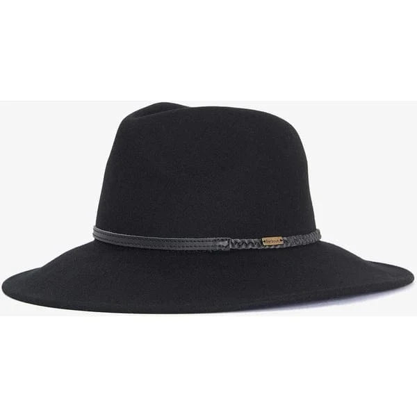 Barbour Hats Black / S Ladies Tack Fedora