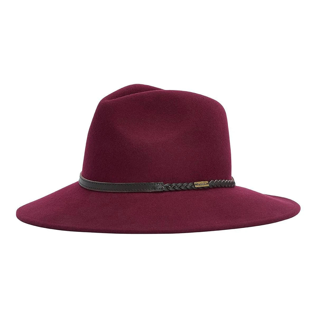 Barbour Hats Cabernet / S Ladies Tack Fedora