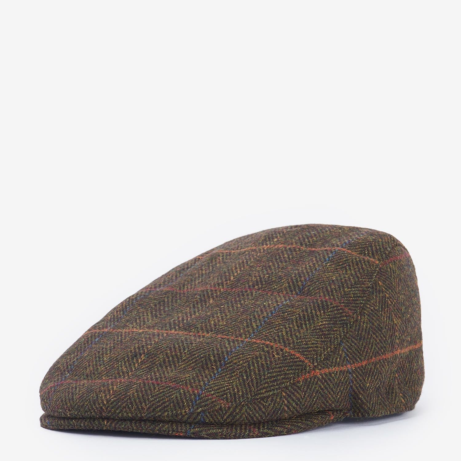 Barbour Hats OLIVE HERRINGBONE / M Cheviot Flat Cap