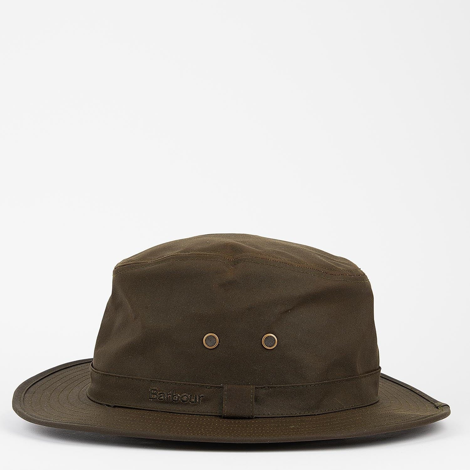 Barbour Hats OLIVE / S Dawson Waxed Safari Hat