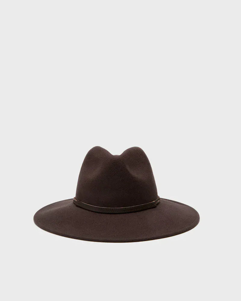 Barbour Camel Hat with Chocolate Braided Trim Barbour Camel Hat with Chocolate Braided Trim main image 3