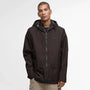 Barbour Jackets BLACK OAK / M Hooded Domus Waterproof Jacket