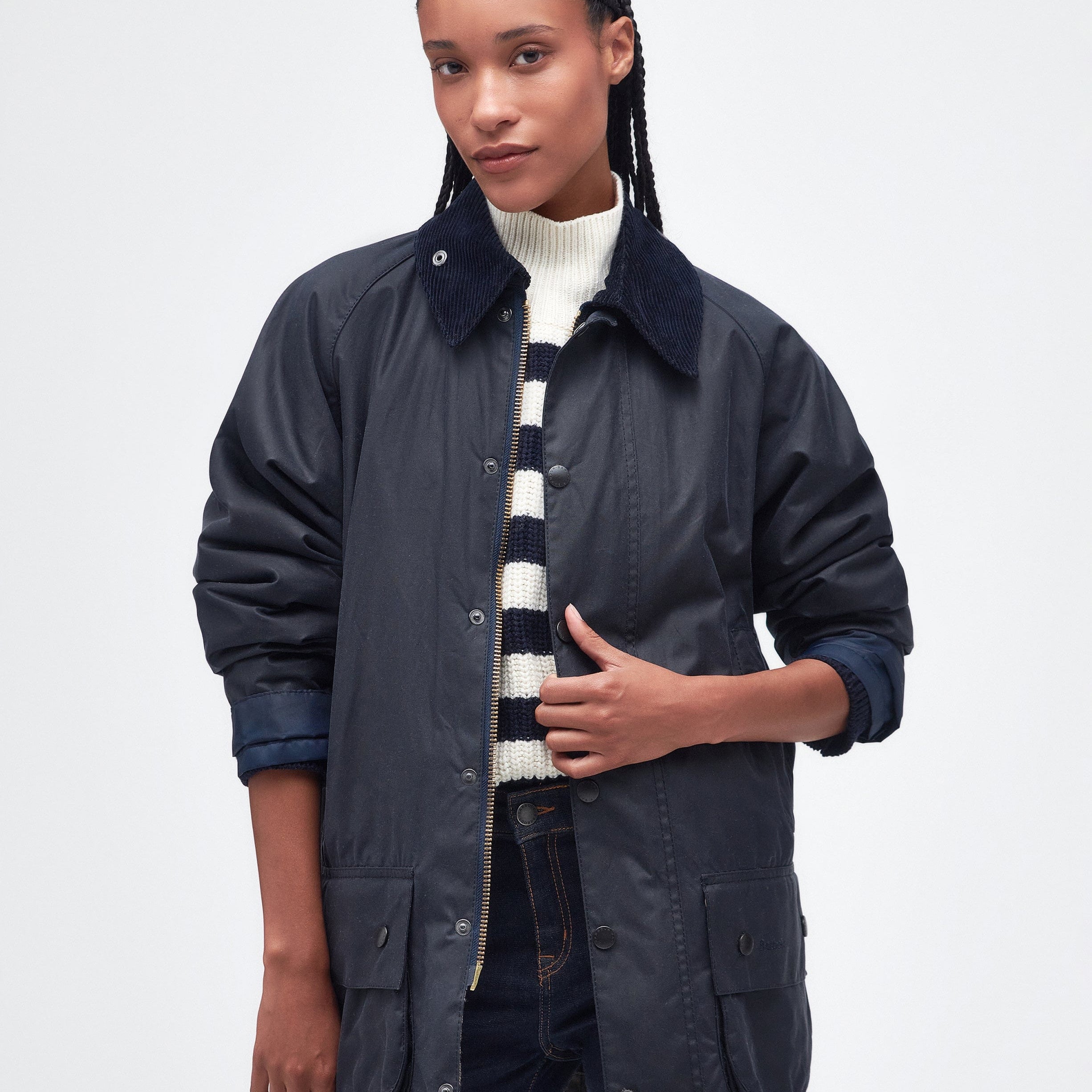 Barbour Jackets NAVY / 40 Beaufort Waxed Jacket