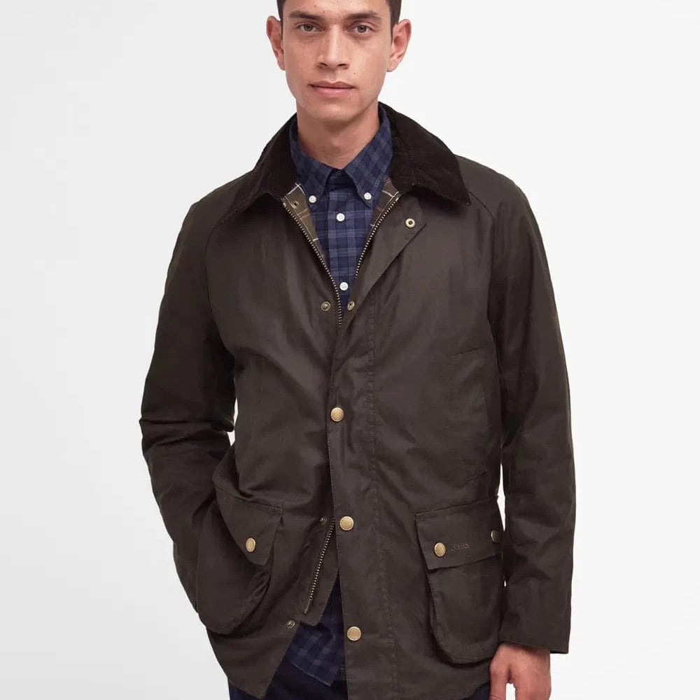Barbour Jackets OLIVE / XL Ashby Wax Jacket