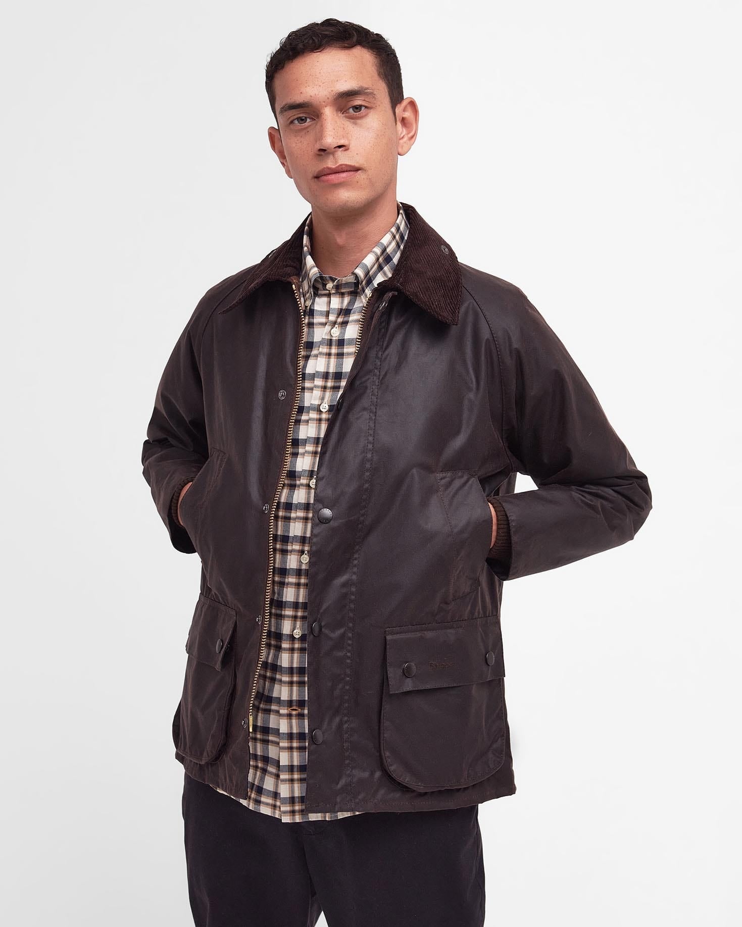 Barbour Bedale Waxed Jacket in Rustic – M. Dumas and Sons