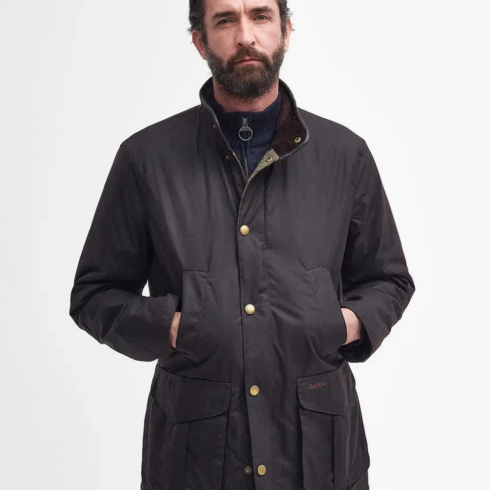 Barbour Jackets RUSTIC / M Hereford Waxed Jacket