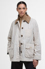 Barbour Outerwear Averie Showerproof Jacket - Oatmeal/ Ancient Tartan