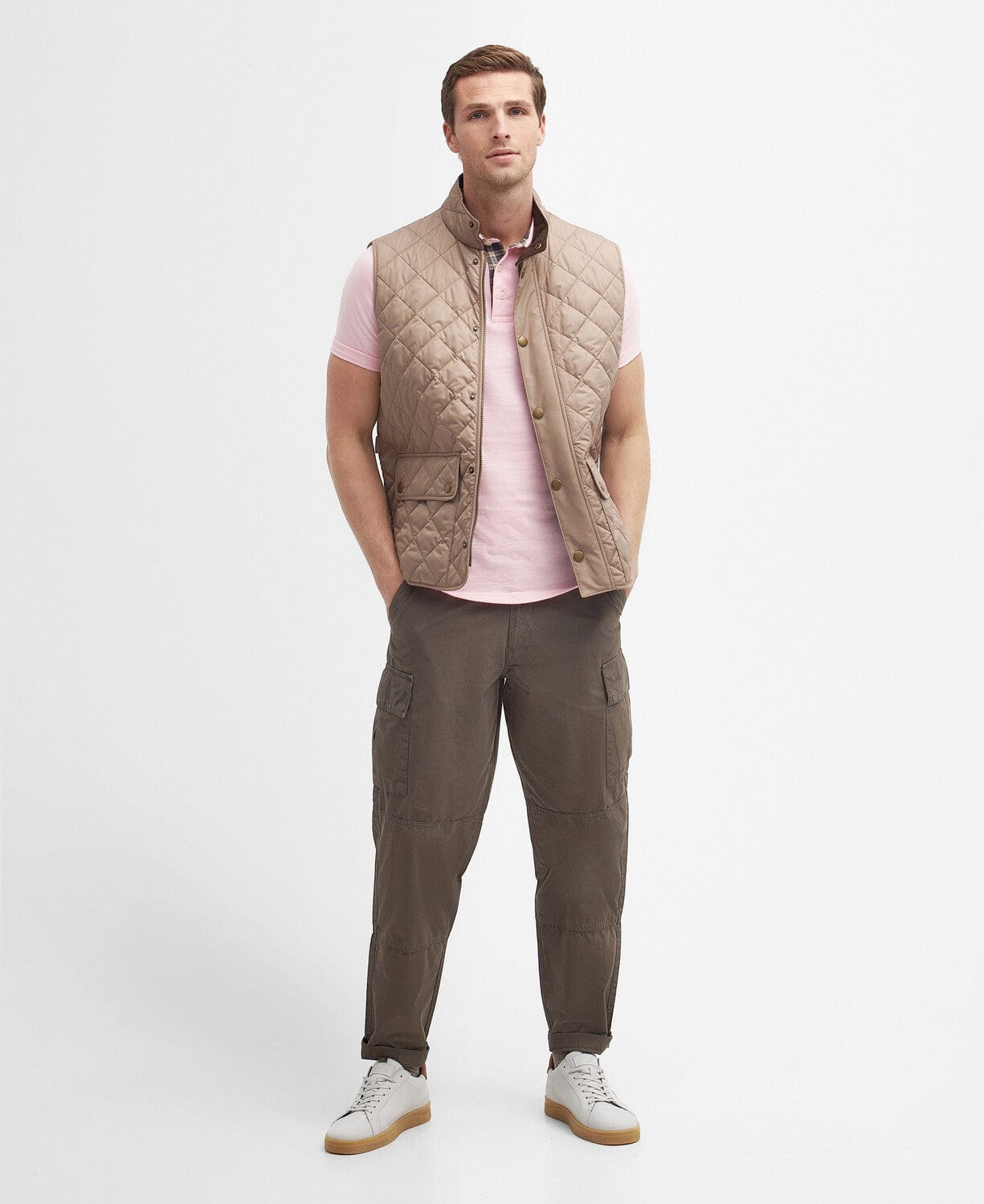 Barbour Outerwear Lowerdale Gilet- Timberwolf