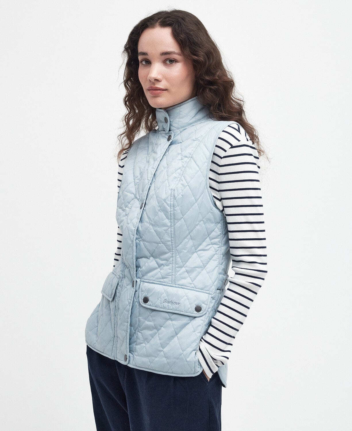 Barbour Outerwear Otterburn Gilet- Stone Blue