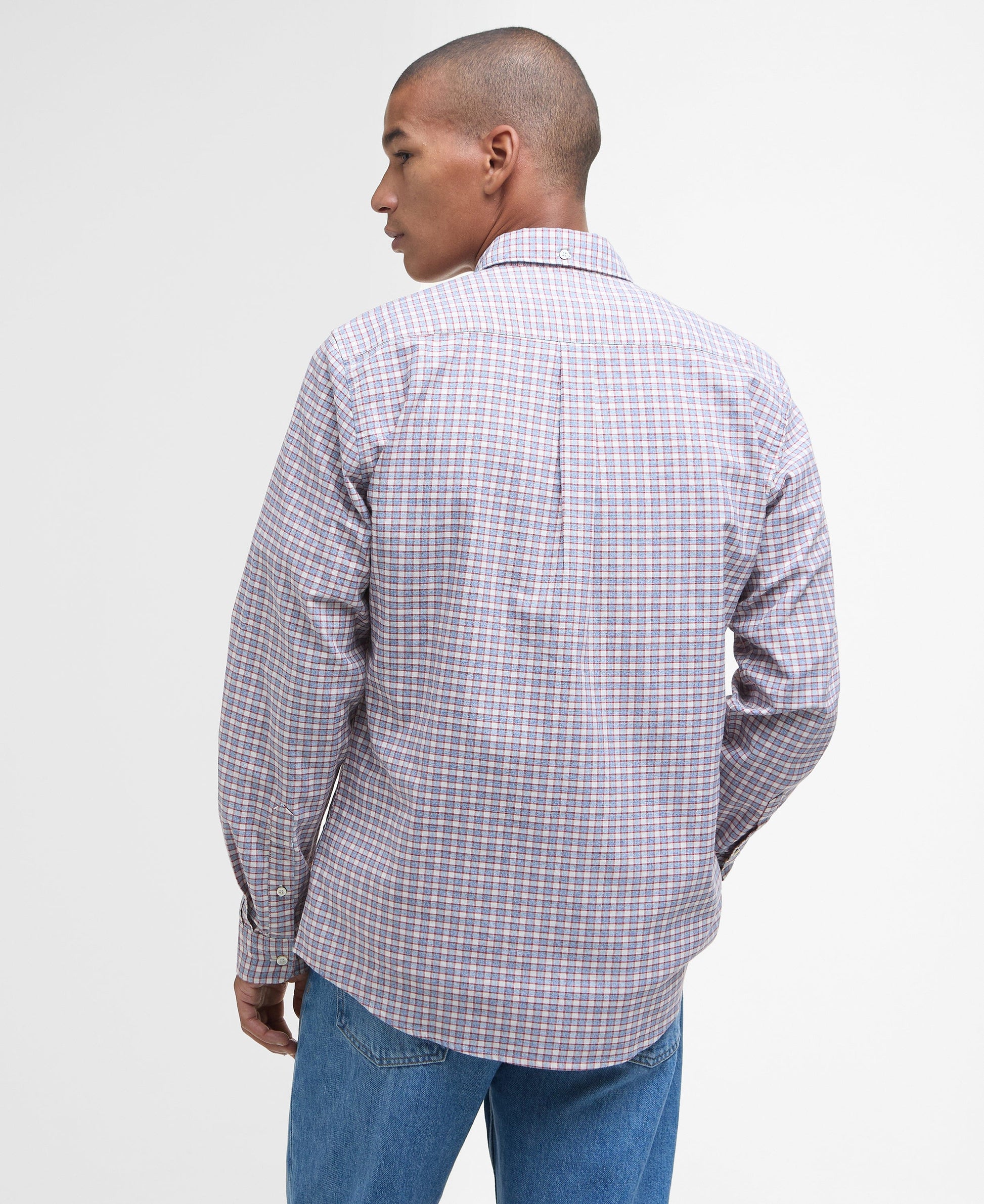 Barbour Sport Shirts Banner Tailored Long-Sleeved Shirt - Classic Red