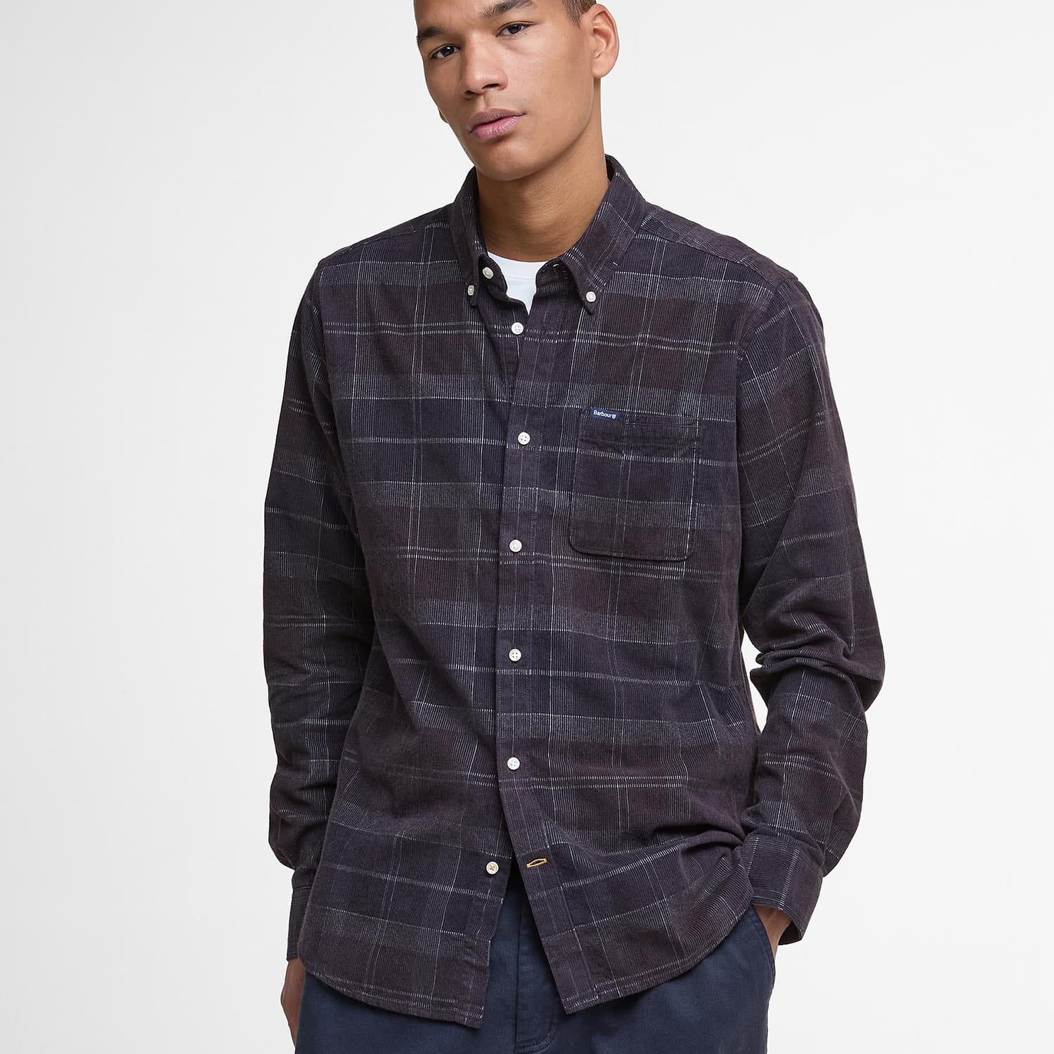 Barbour Sport Shirts MIDNIGHT OAK TARTAN / S Blair Tailored Long-Sleeved Shirt