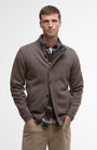 Barbour Sweaters DARK STONE / S Essential Elbow-Patch Cardigan