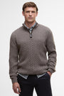 Barbour Sweaters MILITARY MARL / S Ramsden Half-Zip Jumper