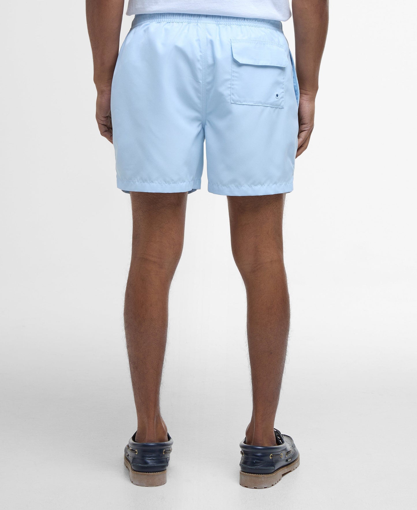Barbour Swimwear Logo Swim Shorts 5"- Ocean Sky