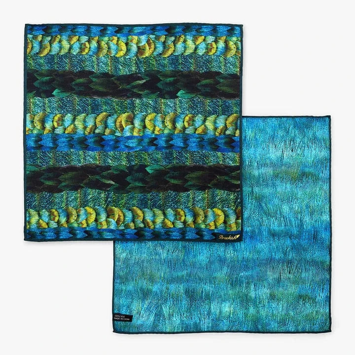 Brackish Formal Accessories Chippingham Silk Pocket Square