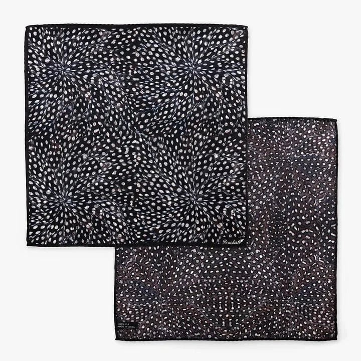 Brackish Formal Accessories San Salvador Silk Pocket Square