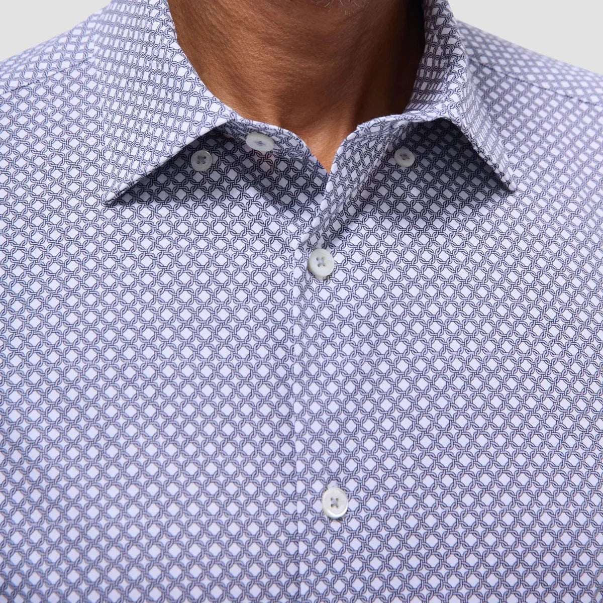 Bugatchi Dress Shirts Jules Geometric OoohCotton® Shirt
