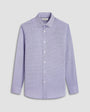 Bugatchi Dress Shirts Platinum / M Jules Geometric OoohCotton® Shirt