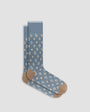 Bugatchi Socks Shark / OS Medallion Mid-Calf Socks - Shark