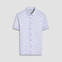 Bugatchi Sport Shirts Milo Feather OoohCotton® Short-Sleeve Shirt - Sand