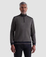 Bugatchi Sweaters 279 / S Diagonal Stripe Melange Quarter Zip