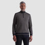 Bugatchi Sweaters 279 / S Diagonal Stripe Melange Quarter Zip