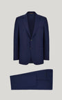 Canali Suits Suit in Blue Wool