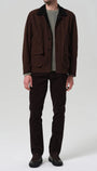 Citizens Of Humanity 5-Pockets DK ESPRESSO (DK GREEN) / 31 Gage Slim Straight Stretch Corduroy