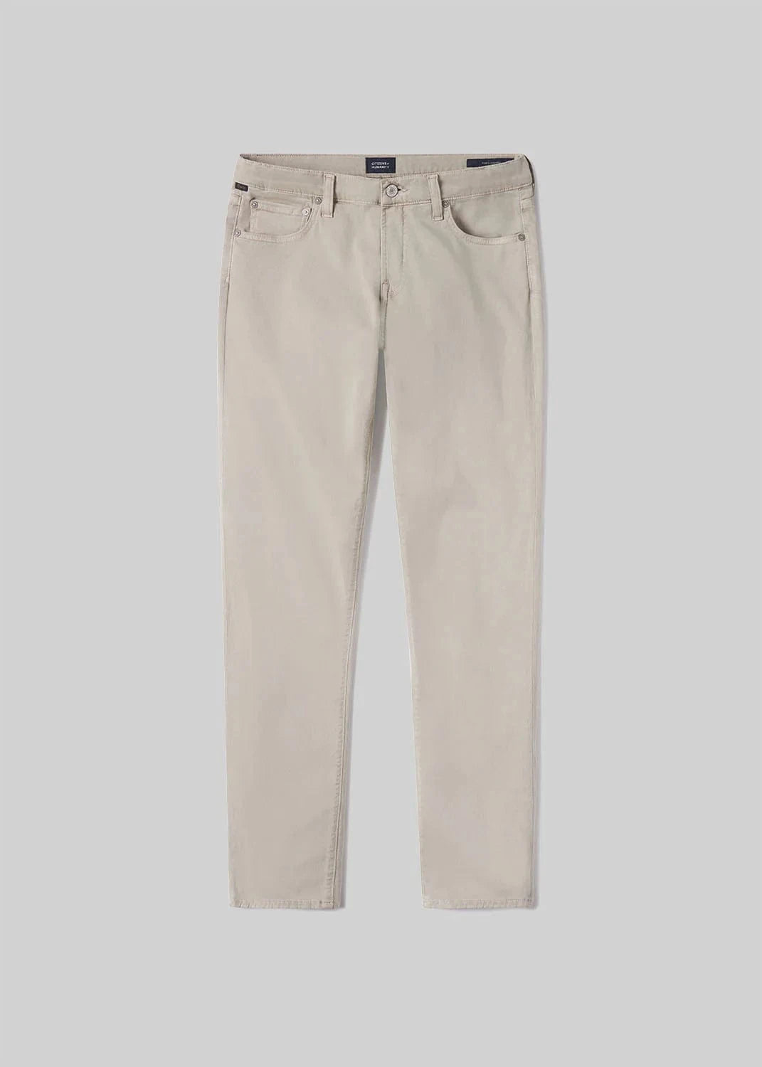Citizens of Humanity 5-Pockets London Tapered Slim Brushed Sateen - Caraway