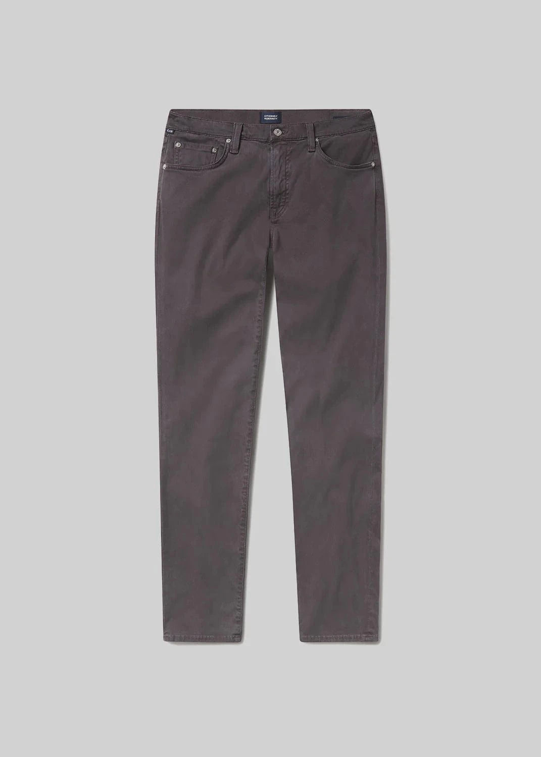 Citizens of Humanity 5-Pockets London Tapered Slim Brushed Sateen - Gravel