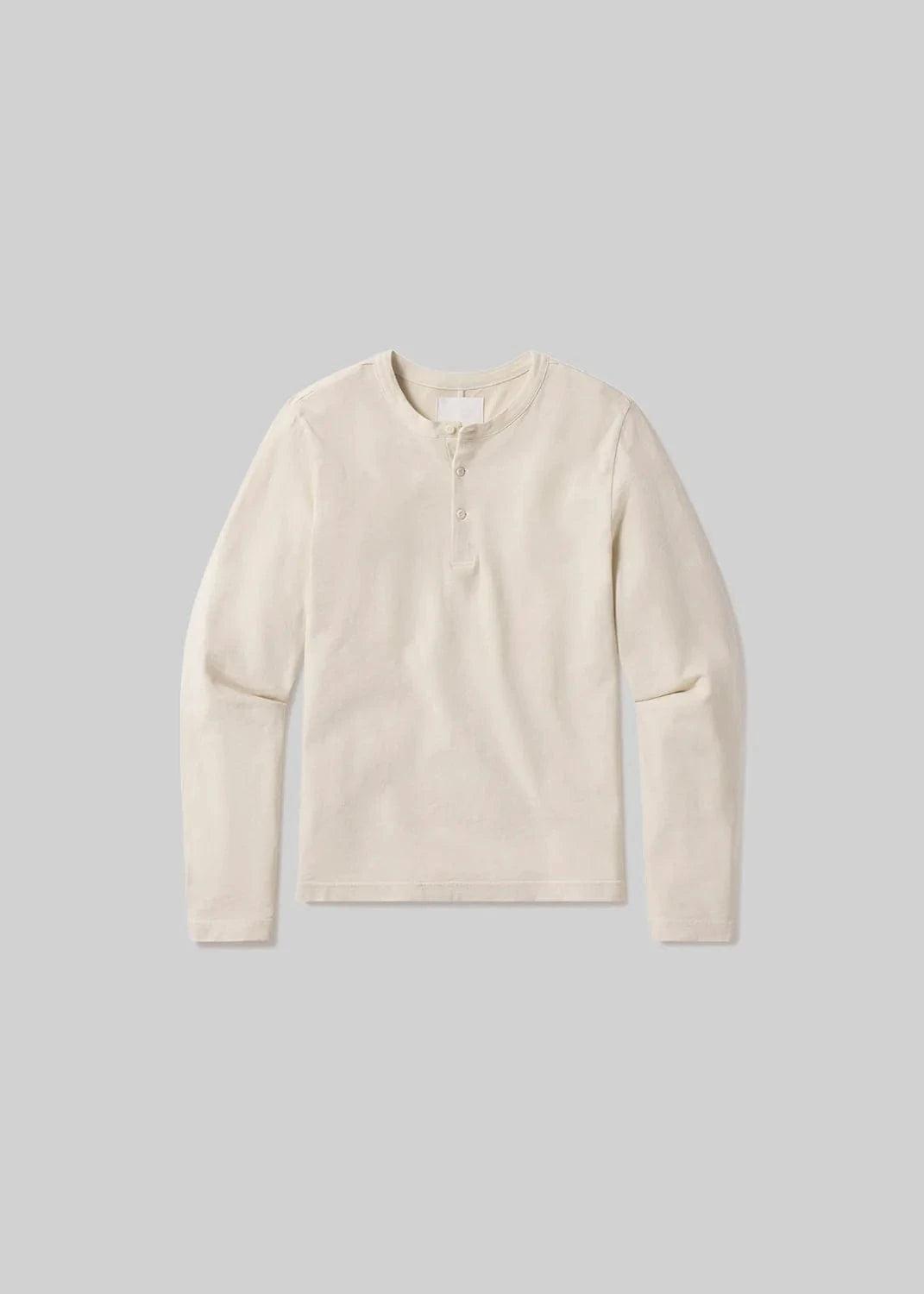 Citizens Of Humanity ECRU / M Three Button Henley
