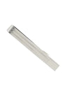 David Donahue Formal Accessories Multi Stripe Solid Tipped Silver Tie Bar